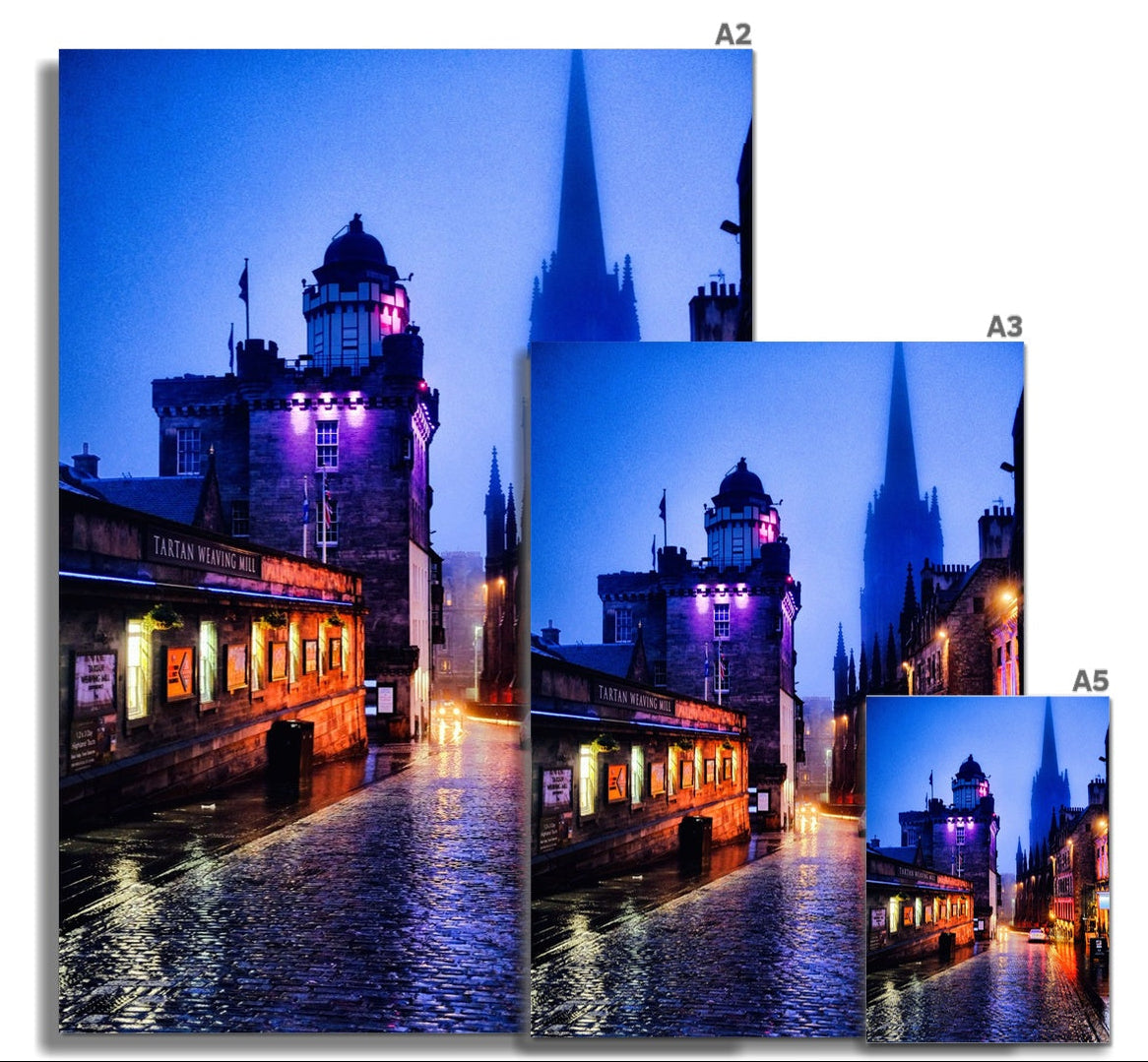 Fine art moody photograph of Edinburgh by Dark Edinburgh - available at Scotland in Frame