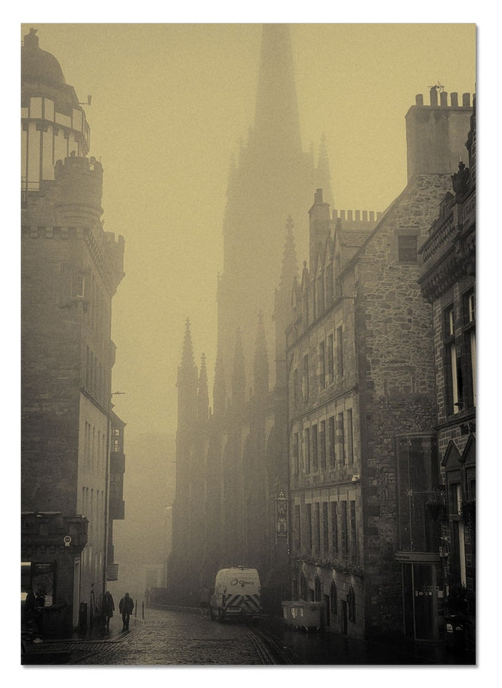 Fine art moody photograph of Edinburgh by Dark Edinburgh - available at Scotland in Frame