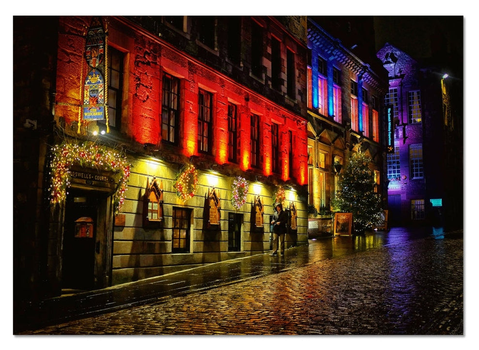Fine art moody photograph of Edinburgh by Dark Edinburgh - available at Scotland in Frame