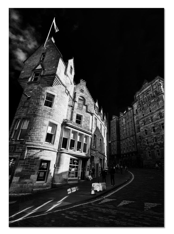 Fine art moody photograph of Edinburgh by Dark Edinburgh - available at Scotland in Frame