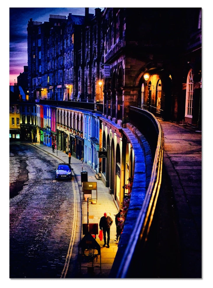 Fine art moody photograph of Edinburgh by Dark Edinburgh - available at Scotland in Frame