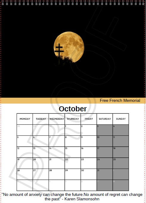 2026 Scottish Calendar - Deluxe & A3 Size