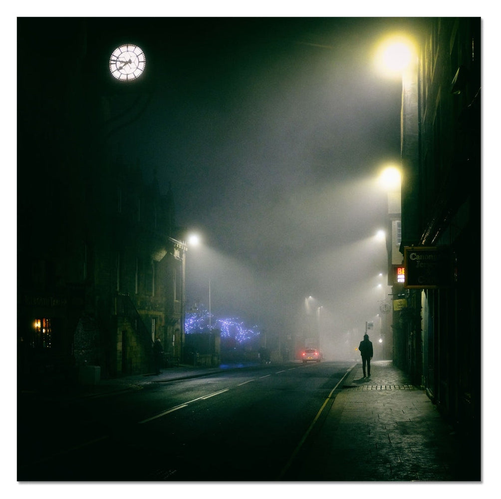 Fine art moody photograph of Edinburgh by Dark Edinburgh - available at Scotland in Frame