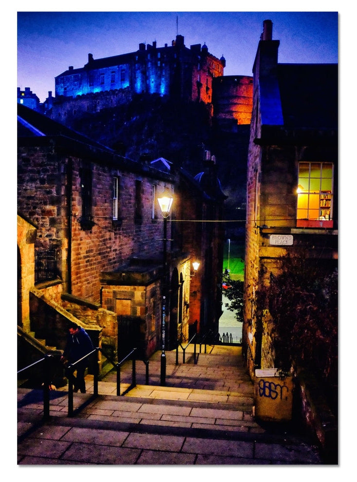 Fine art moody photograph of Edinburgh by Dark Edinburgh - available at Scotland in Frame