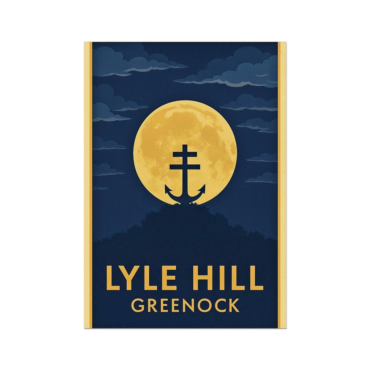Lyle Hill Greenock ii Vintage Retro Fine Art Print